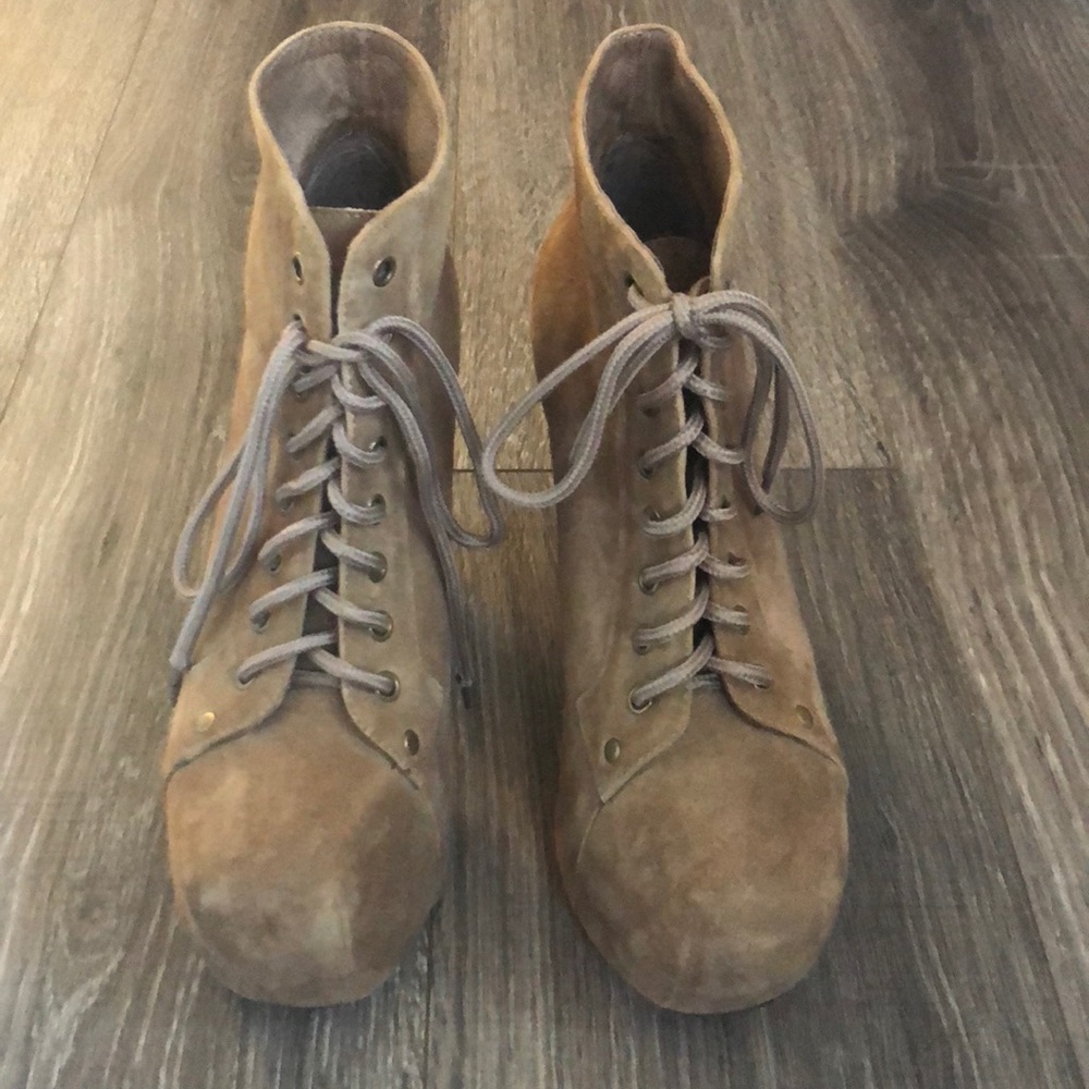jeffrey campbell lita’s light brown suede